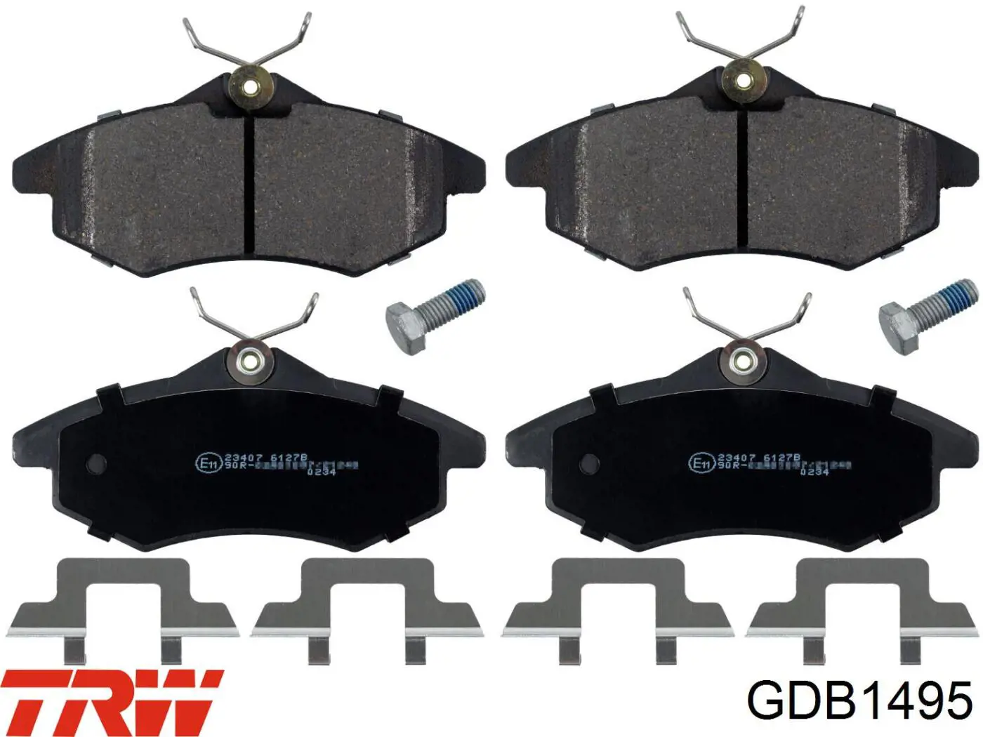 Тормозные колодки TRW GDB1495