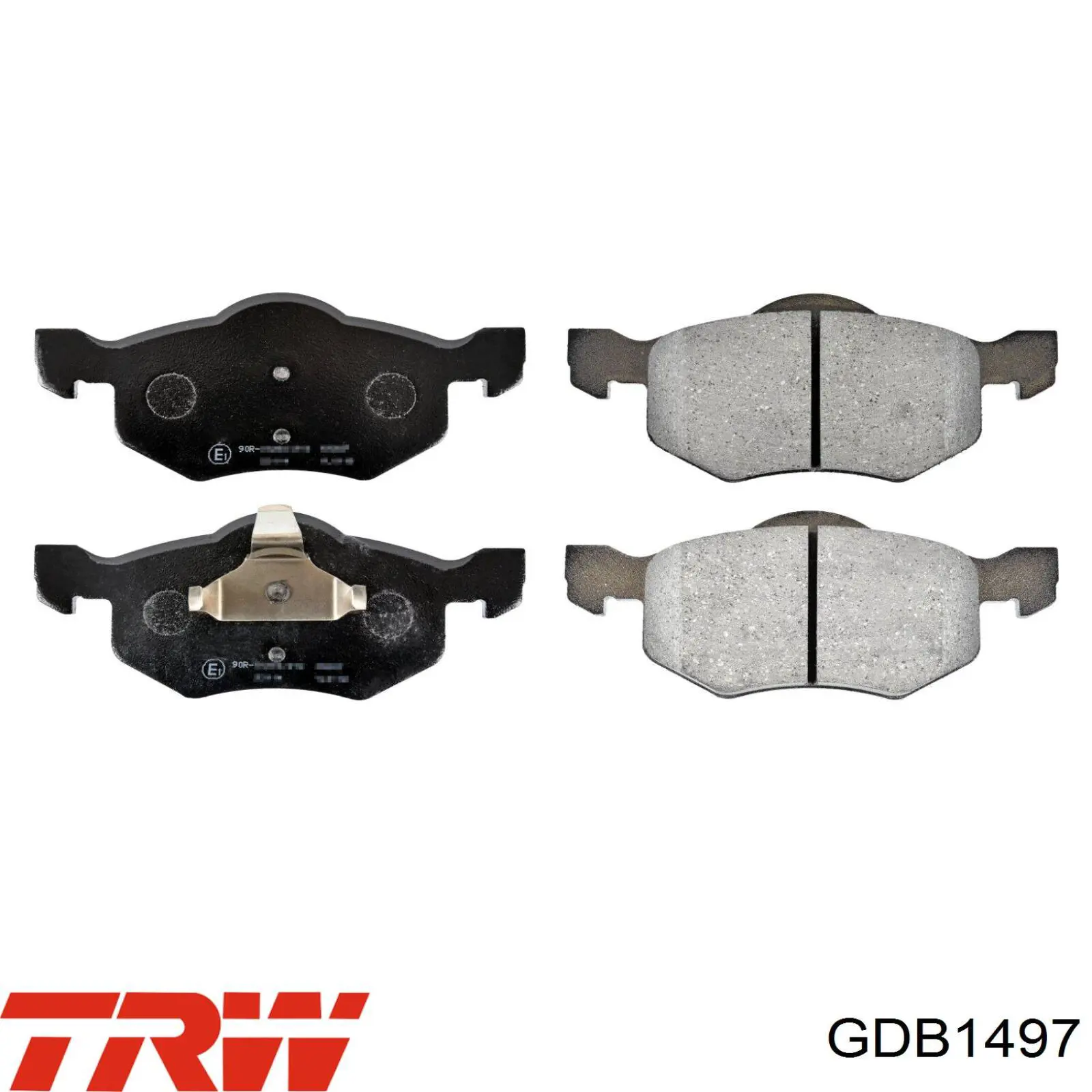 Колодки TRW GDB1497 цена, от 29.22 USD