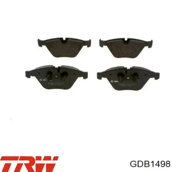 Колодки TRW GDB1498 цена, от 51.81 USD