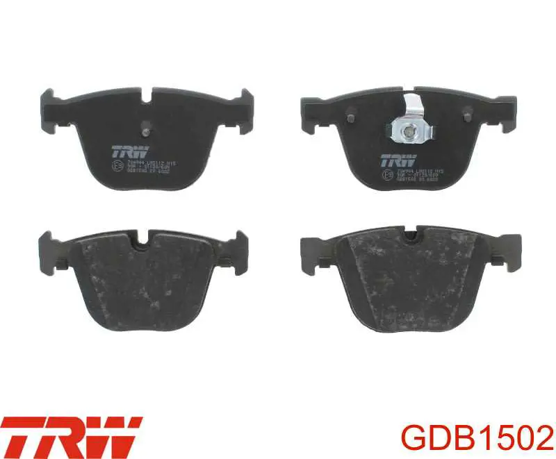 Купить GDB1502 TRW Колодки тормозные задние, дисковые