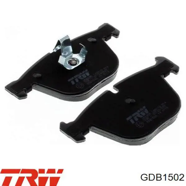 Задние тормозные колодки GDB1502 TRW