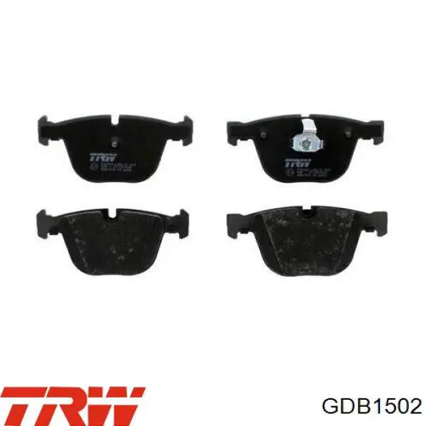 Задние дисковые колодки TRW GDB1502