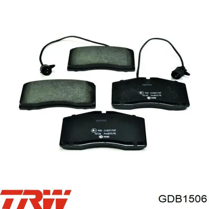 Колодки TRW GDB1506 цена, от 57.16 USD