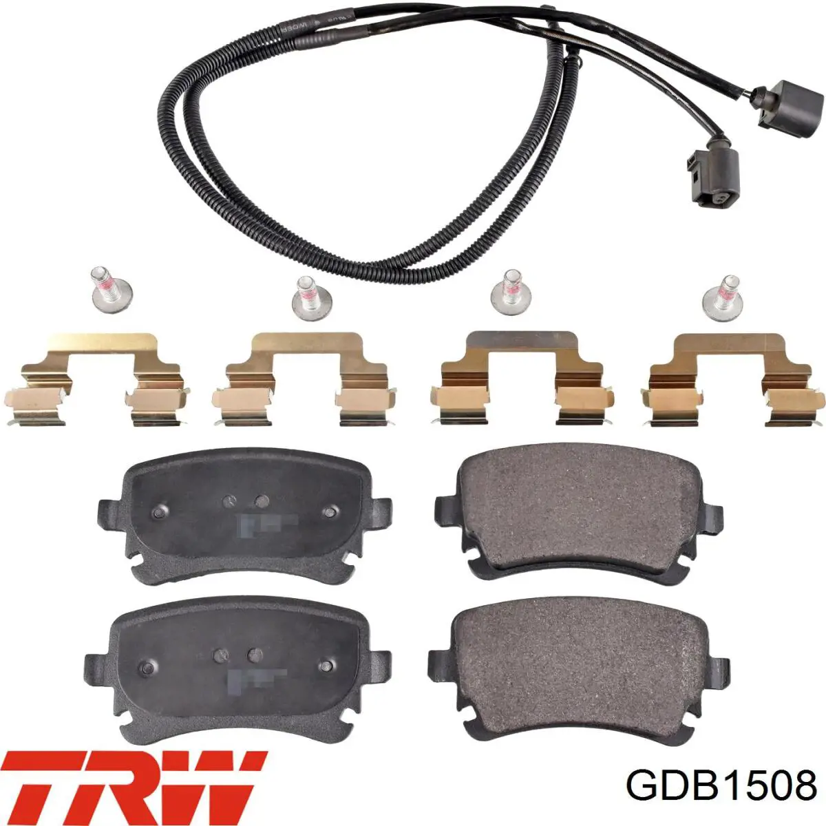 Купить GDB1508 TRW Колодки тормозные задние, дисковые