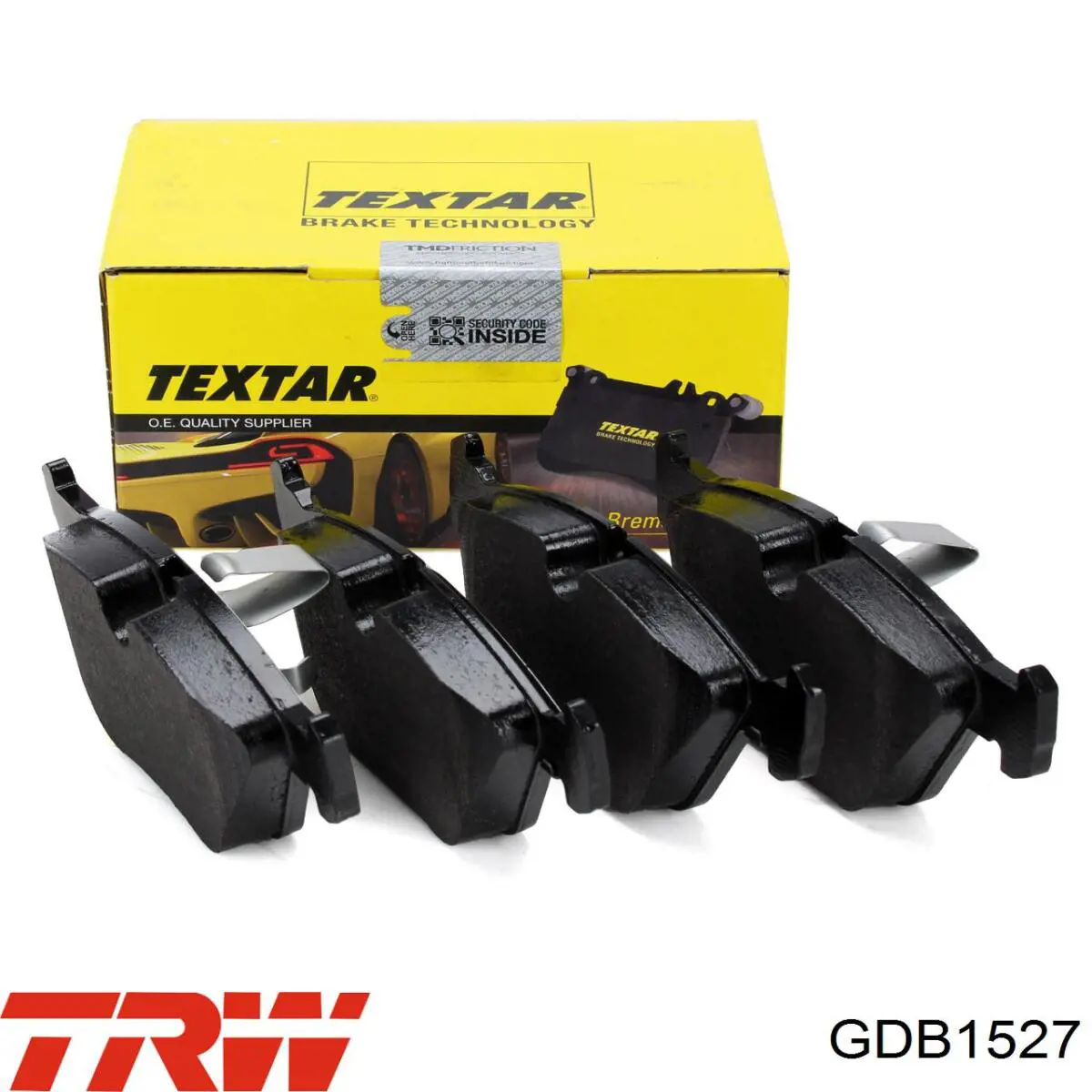 Купить GDB1527 TRW Колодки тормозные задние, дисковые