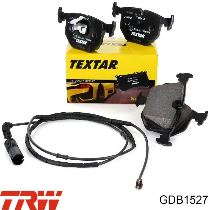 Колодки дисковые  TRW GDB1527 цена, от 36.34 USD