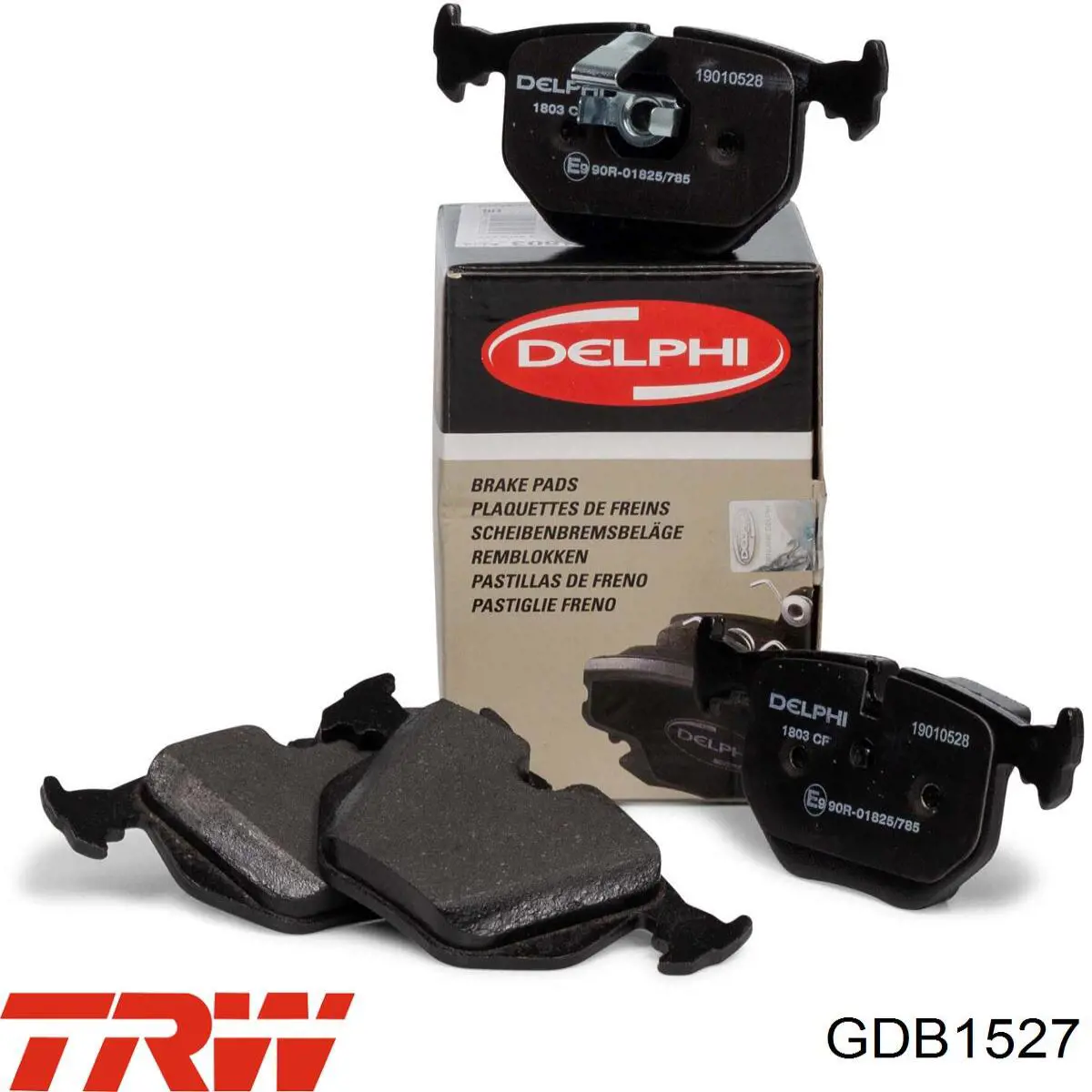 Задние дисковые колодки TRW GDB1527
