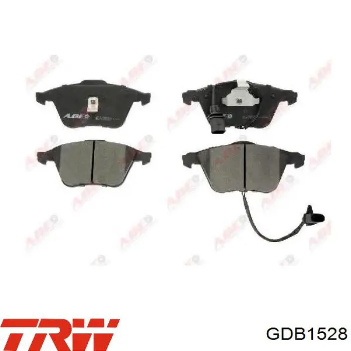 Передние тормозные колодки GDB1528 TRW
