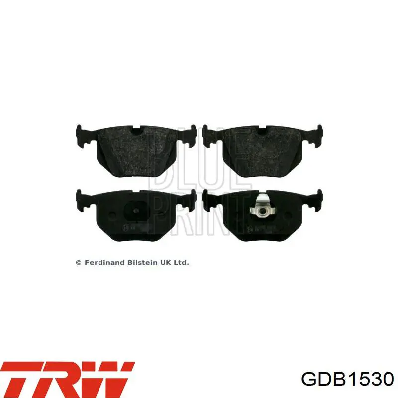 Колодки дисковые  TRW GDB1530 цена, от 34.24 USD