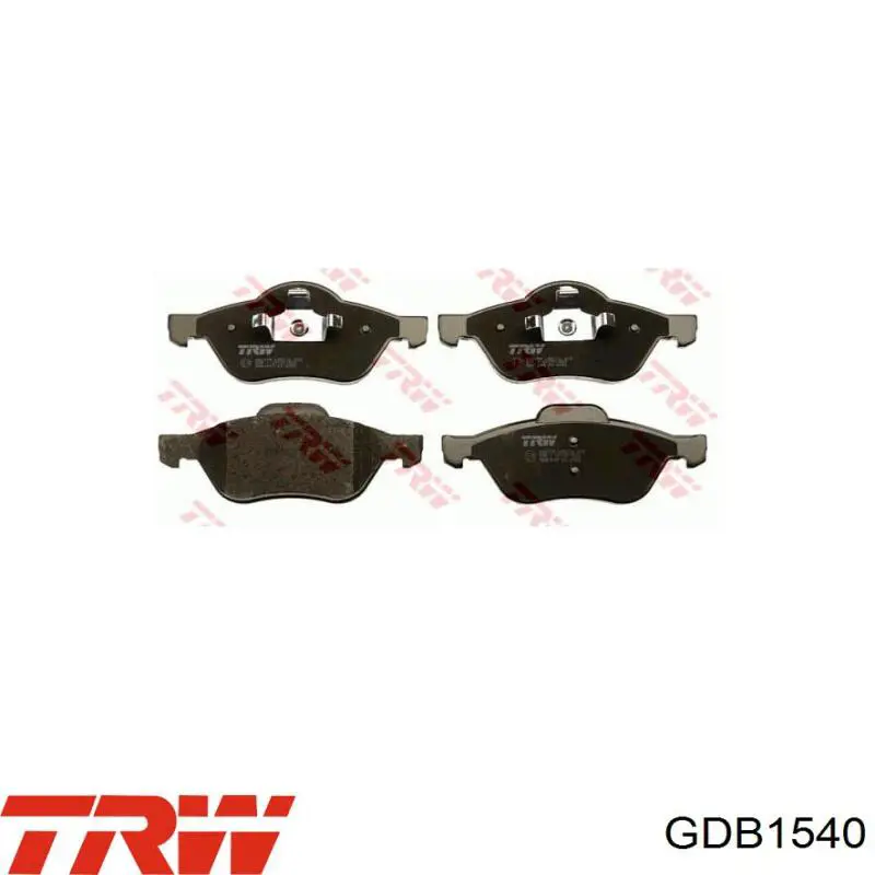 Тормозные колодки TRW GDB1540