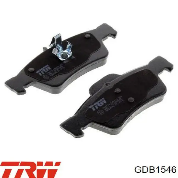 Задние дисковые колодки TRW GDB1546