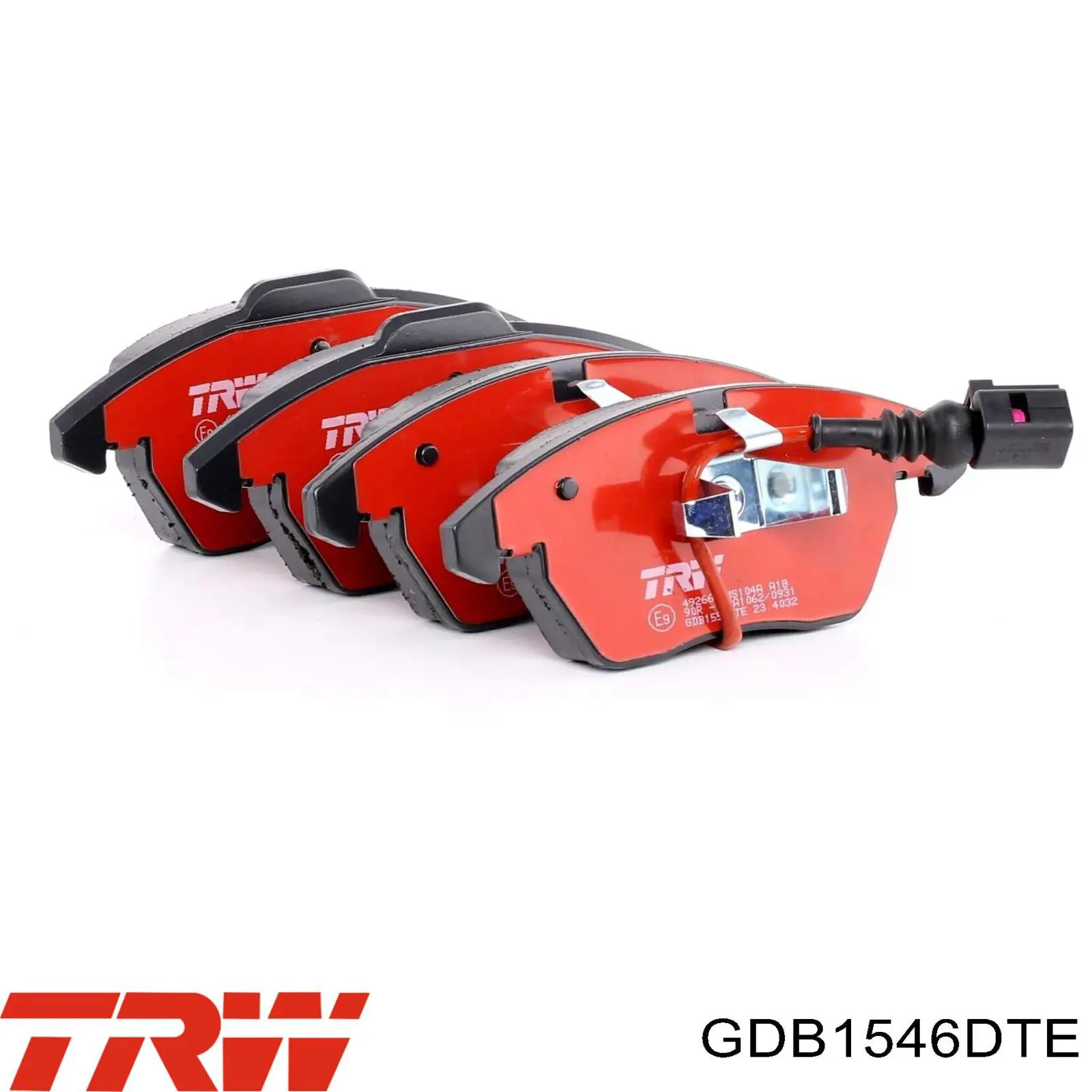 Колодки дисковые  TRW GDB1546DTE цена, от 29.81 USD