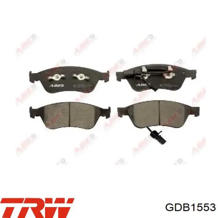Колодки TRW GDB1553 цена, от 88.70 USD