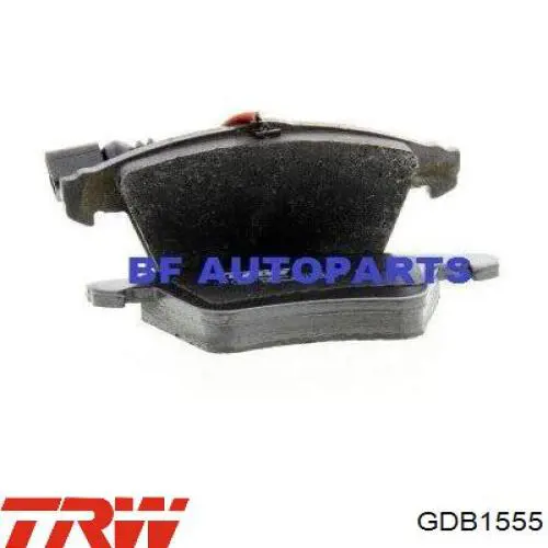 Передние тормозные колодки GDB1555 TRW