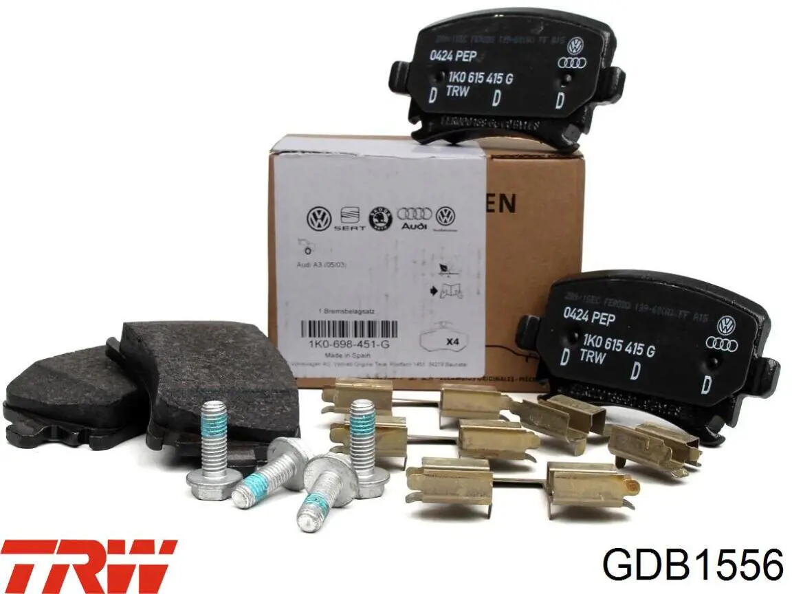 Тормозные колодки TRW GDB1556