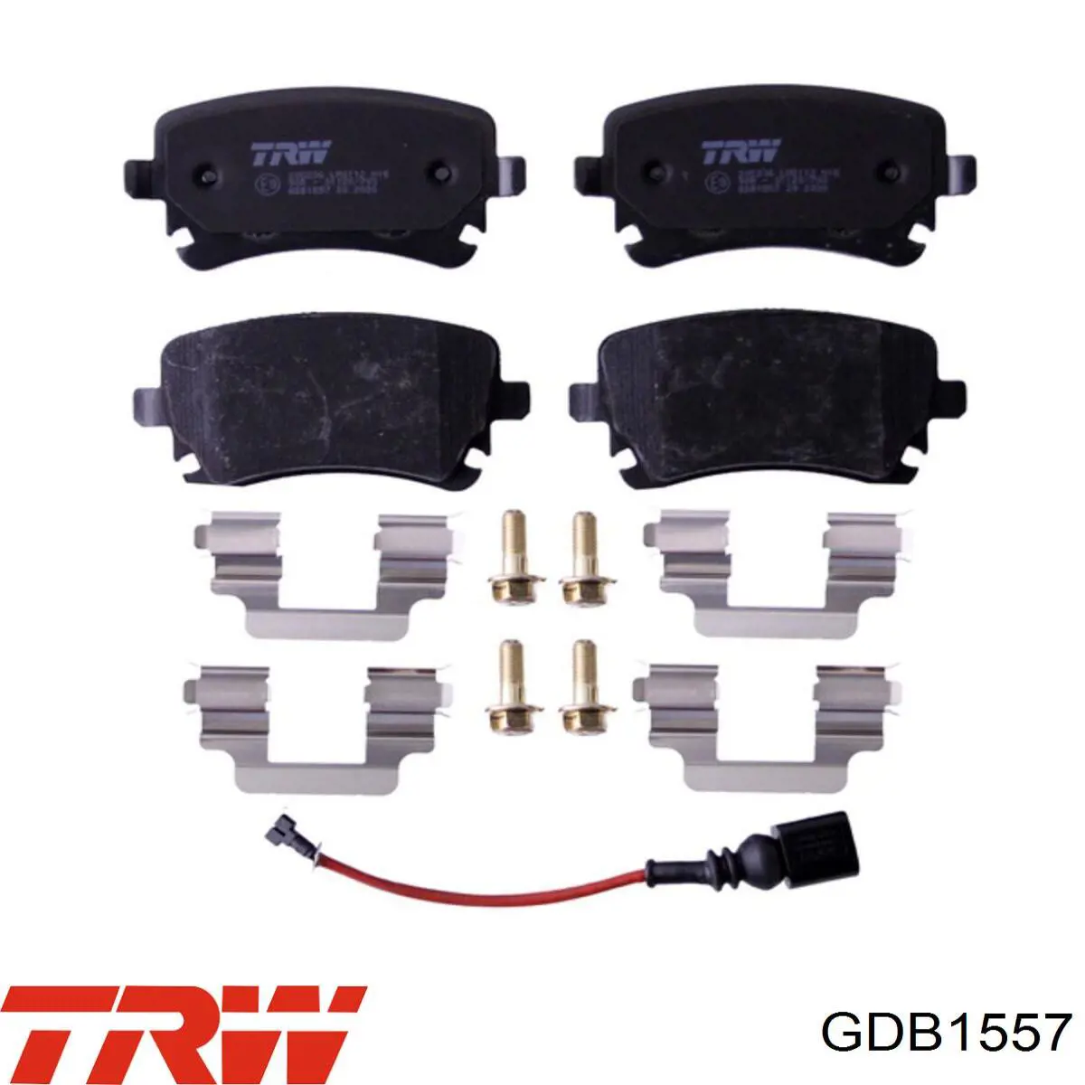 Колодки дисковые  TRW GDB1557 цена, от 23.34 USD