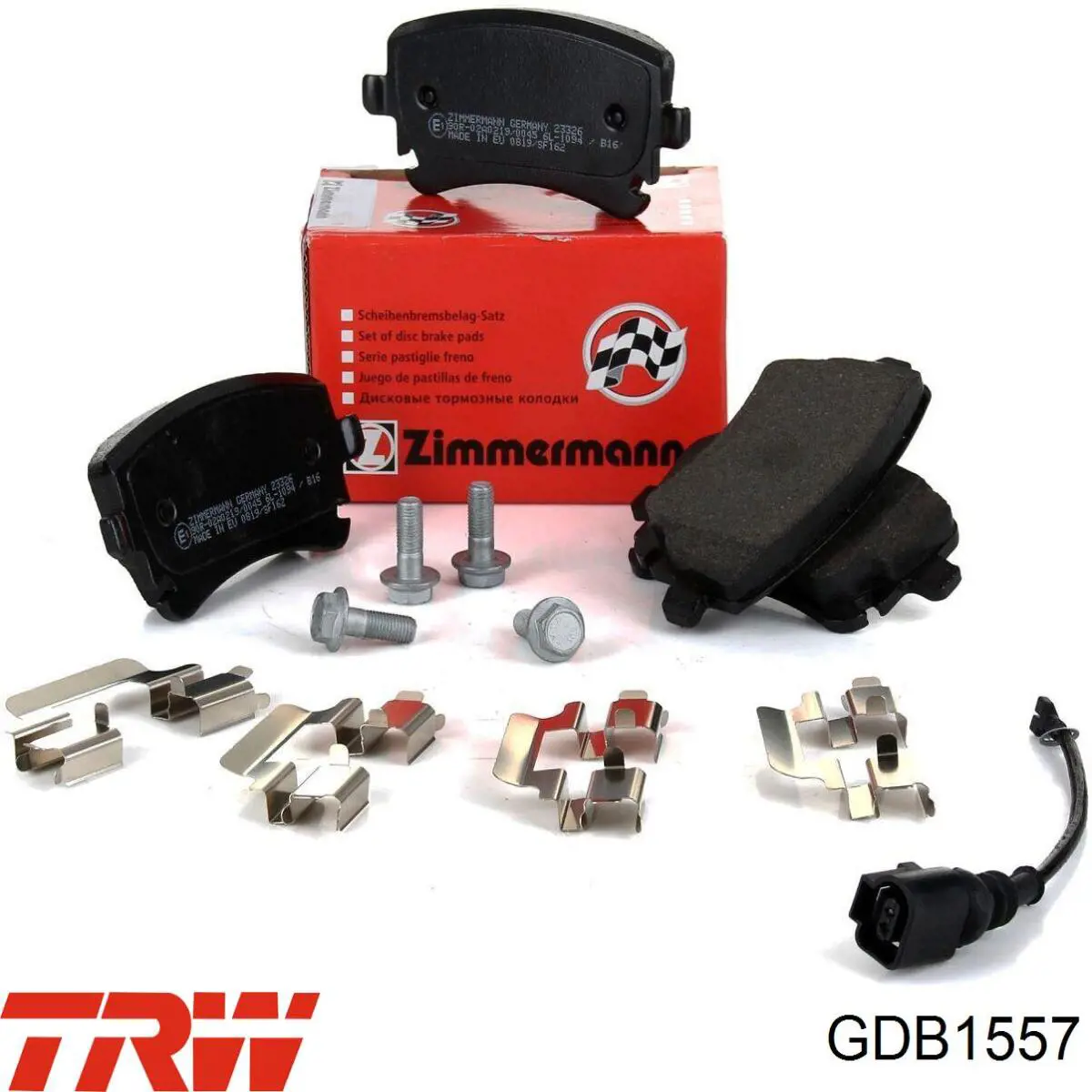 Задние дисковые колодки TRW GDB1557