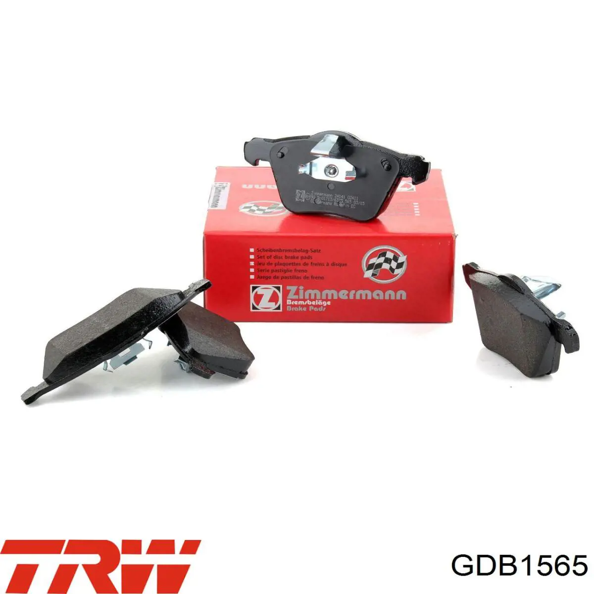 Купить GDB1565 TRW Колодки тормозные