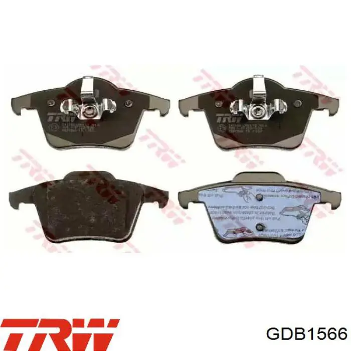 Задние тормозные колодки 986494102 Bosch