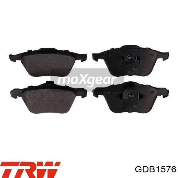 Передние тормозные колодки GDB1576 TRW