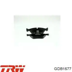 GDB1577 TRW колодки тормозные передние дисковые