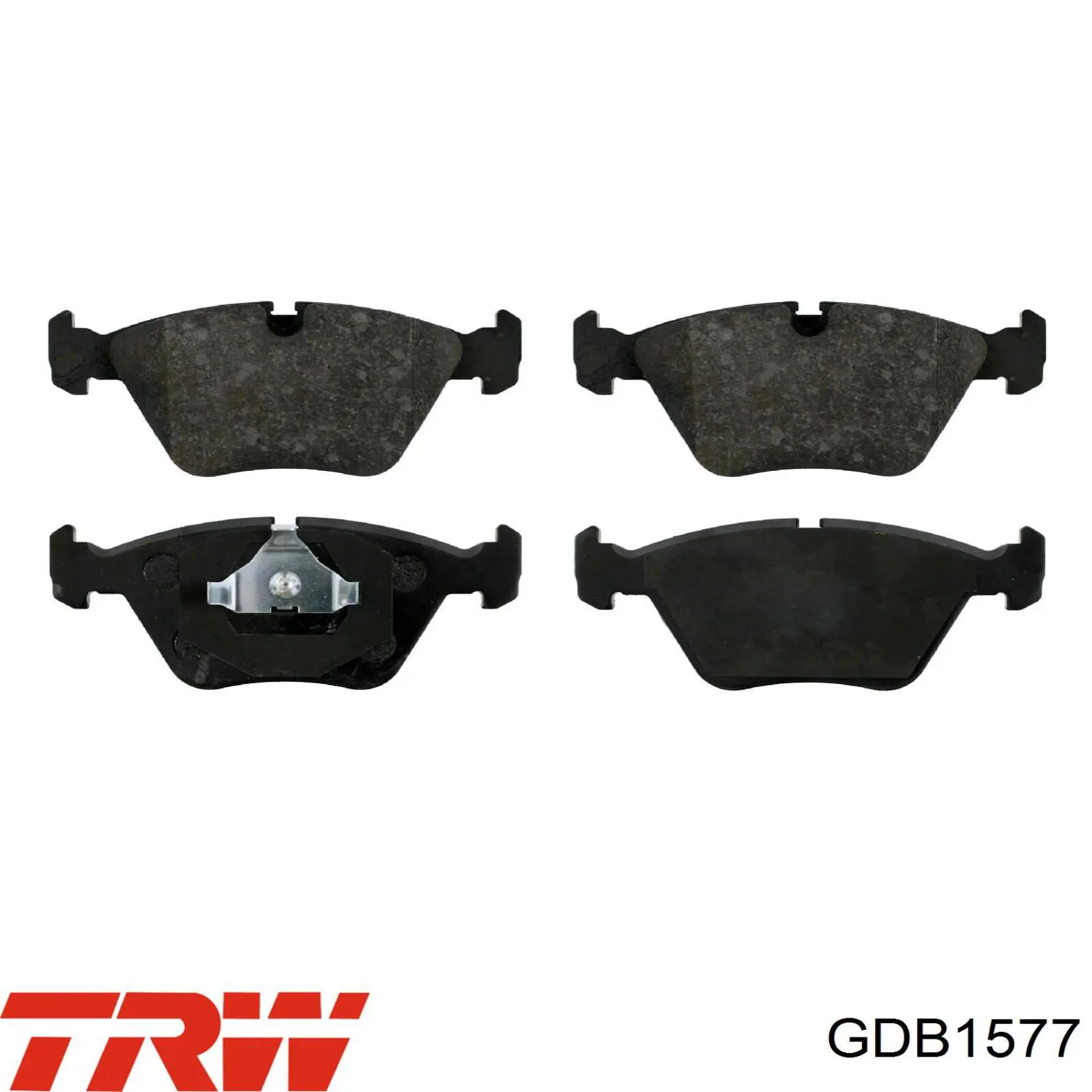Передние тормозные колодки GDB1577 TRW