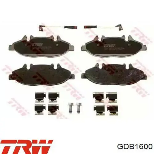 Тормозные колодки TRW GDB1600