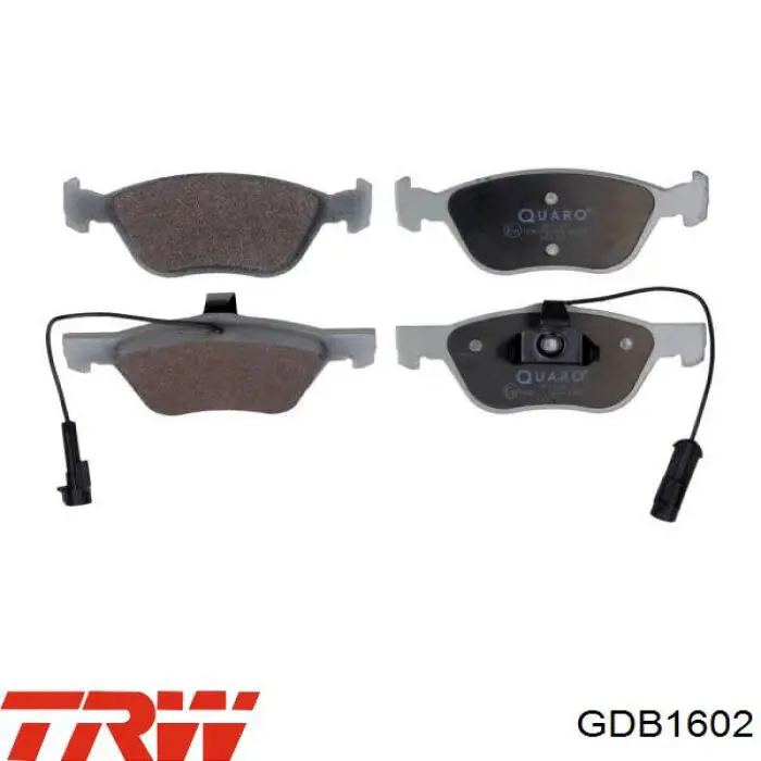 Колодки TRW GDB1602 цена, от 28.15 USD