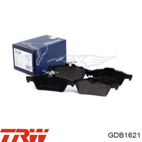 Задние тормозные колодки GDB1621 TRW