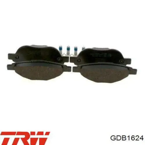 Тормозные колодки TRW GDB1624