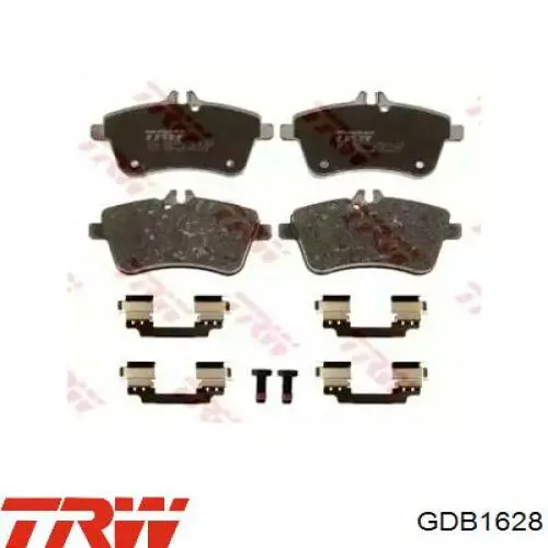 Колодки TRW GDB1628 цена, от 37.32 USD