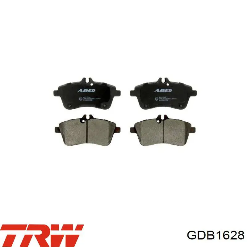 Тормозные колодки TRW GDB1628