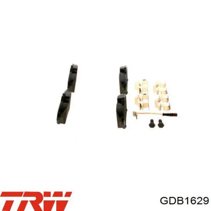 Тормозные колодки TRW GDB1629