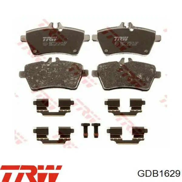 Тормозные колодки Goodrem RM1283