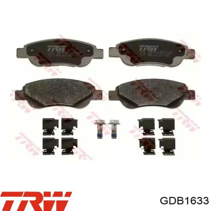 Колодки TRW GDB1633 цена, от 29.26 USD