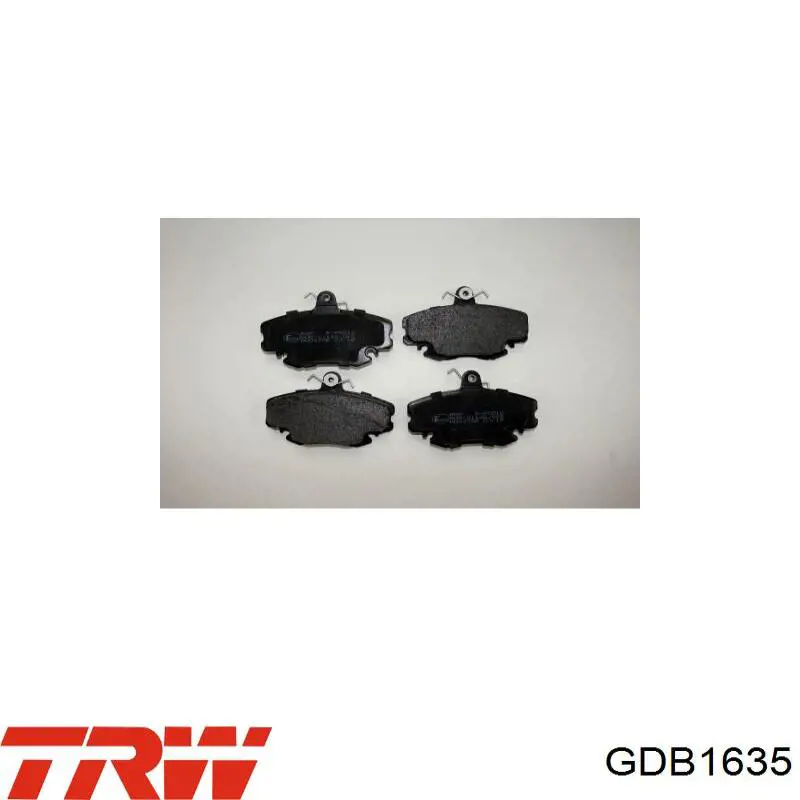 Тормозные колодки TRW GDB1635