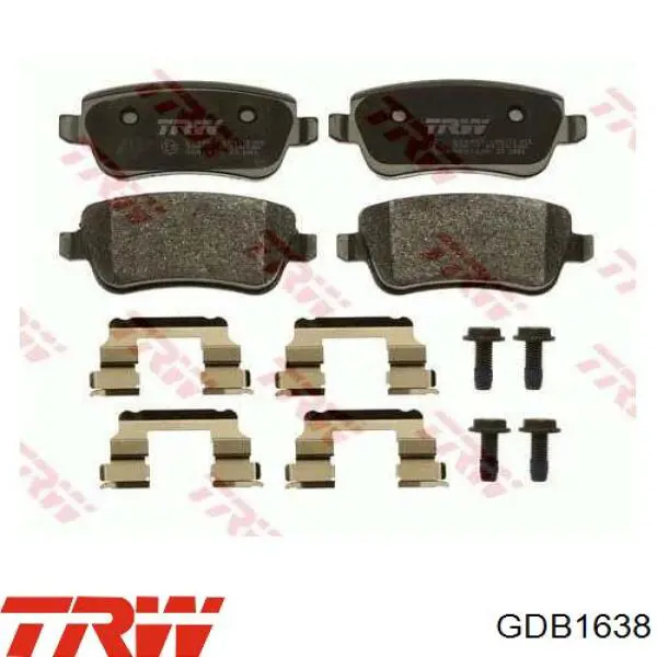 Купить ADL144228 Blue Print Колодки тормозные задние, дисковые