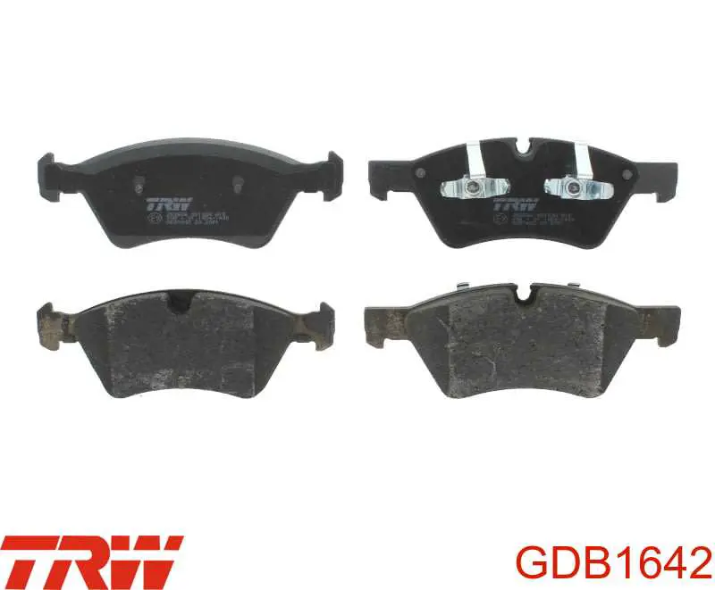 Купить GDB1642 TRW Колодки тормозные