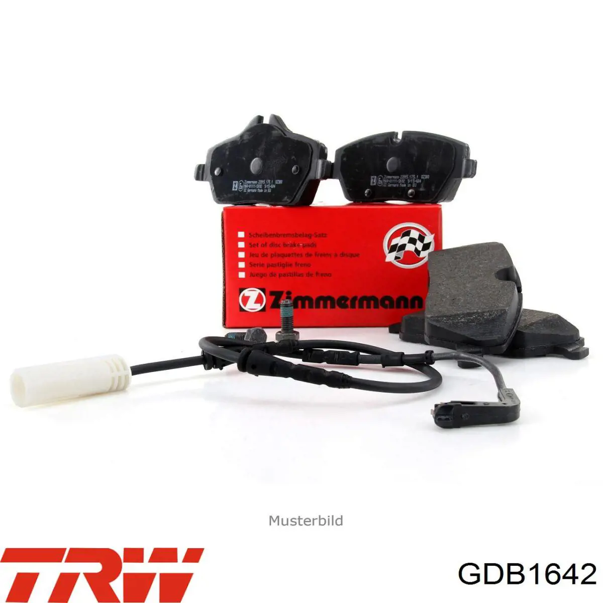 Колодки TRW GDB1642 цена, от 60.26 USD