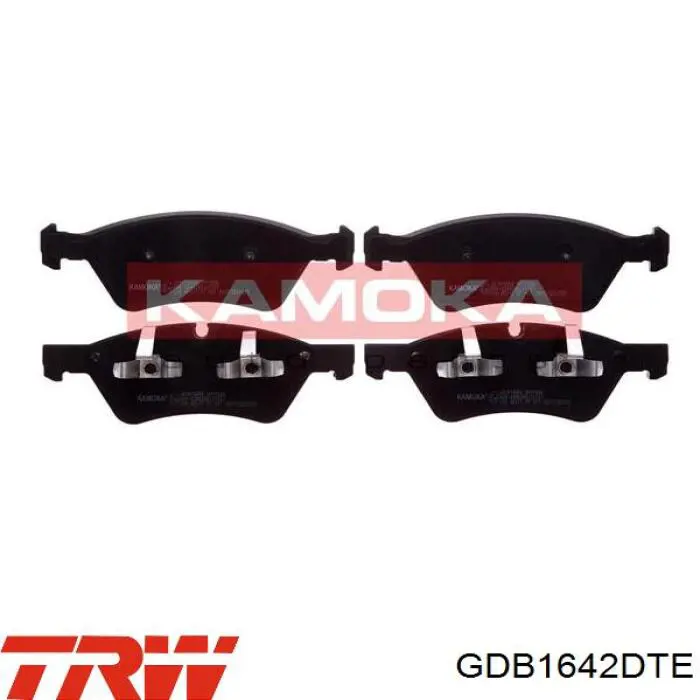 Колодки TRW GDB1642DTE цена, от 76.37 USD
