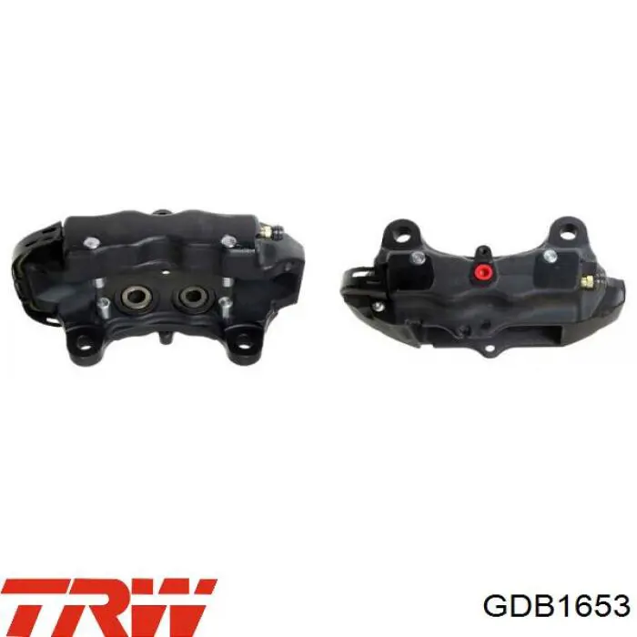 Задние тормозные колодки GDB1653 TRW