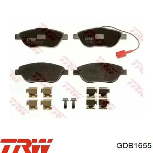 Тормозные колодки TRW GDB1655