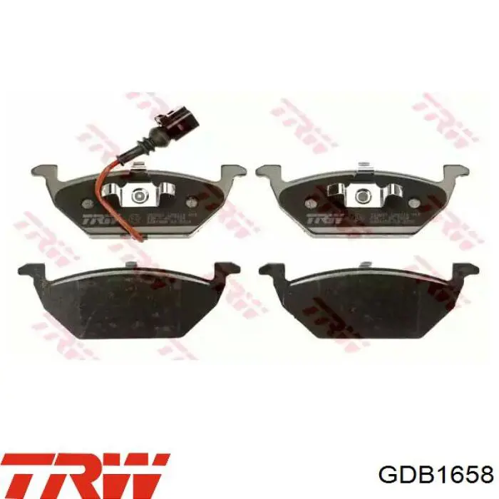 Тормозные колодки TRW GDB1658