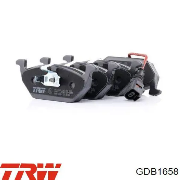 Колодки TRW GDB1658 цена, от 26.43 USD