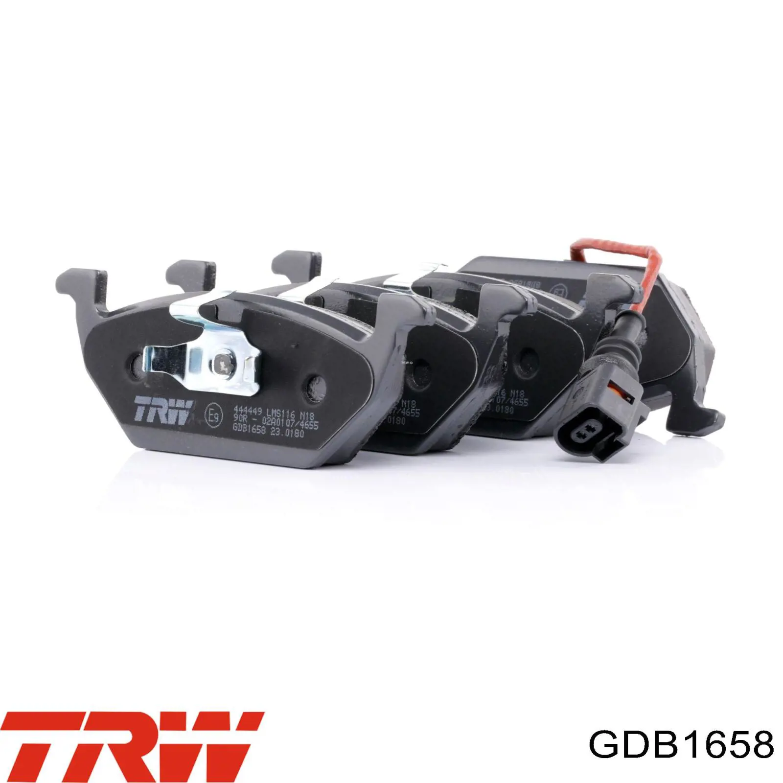 Купить GDB1658 TRW Колодки тормозные