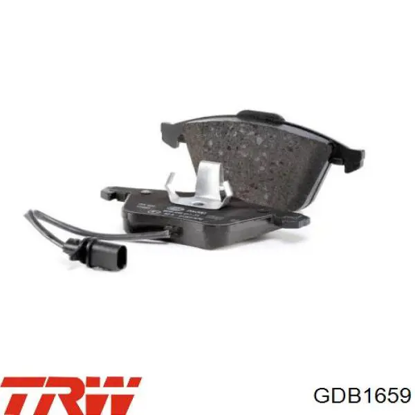 Купить GDB1659 TRW Колодки тормозные