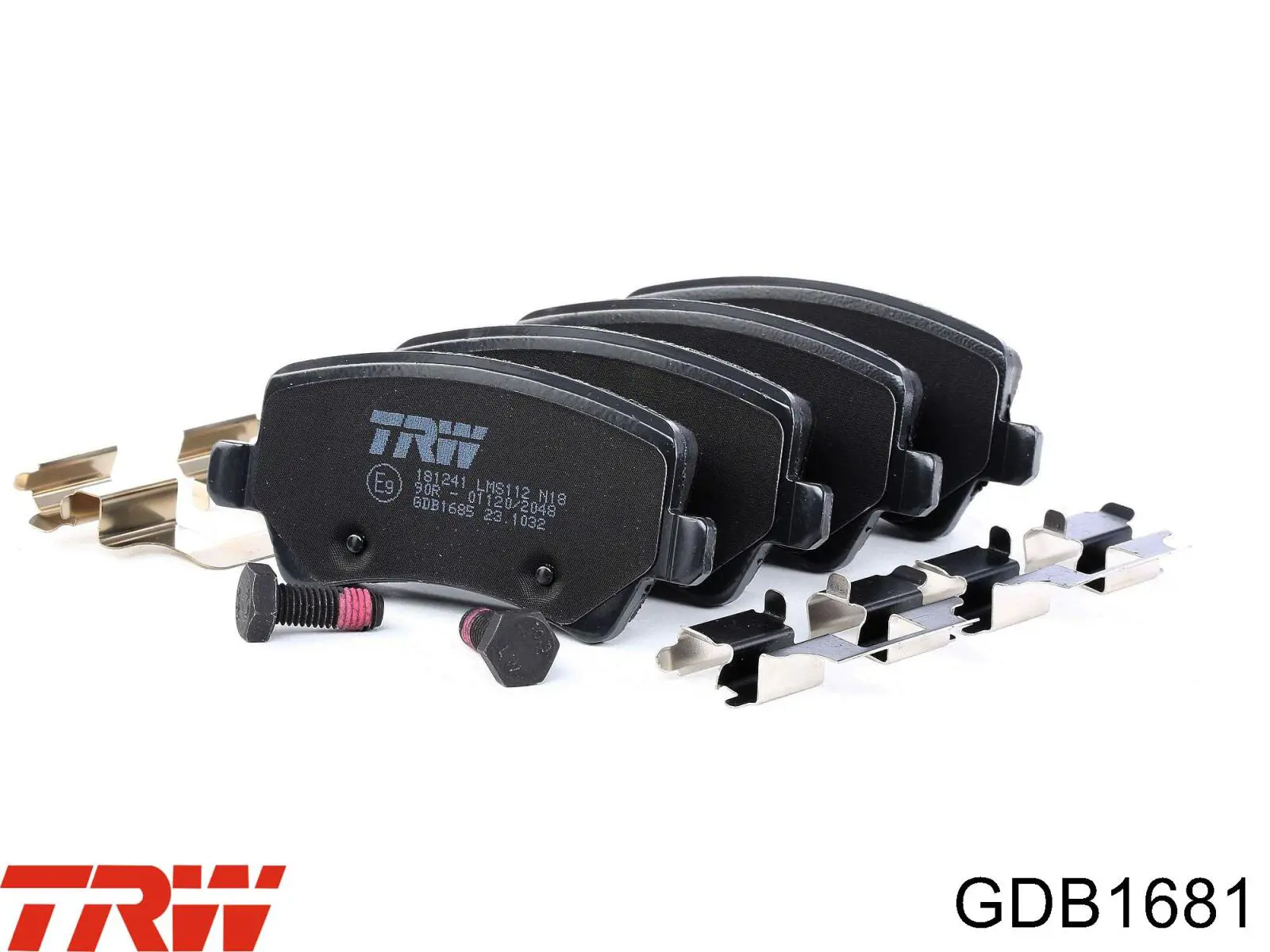 Купить GDB1681 TRW Колодки тормозные