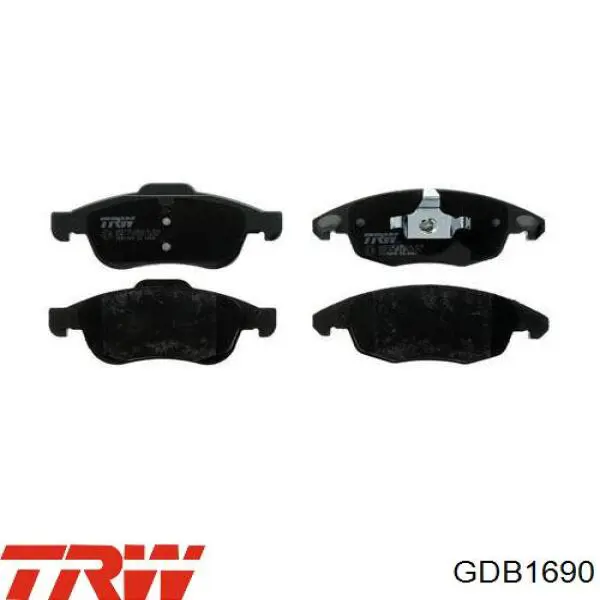 Передние тормозные колодки GDB1690 TRW