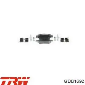 Задние тормозные колодки GDB1692 TRW