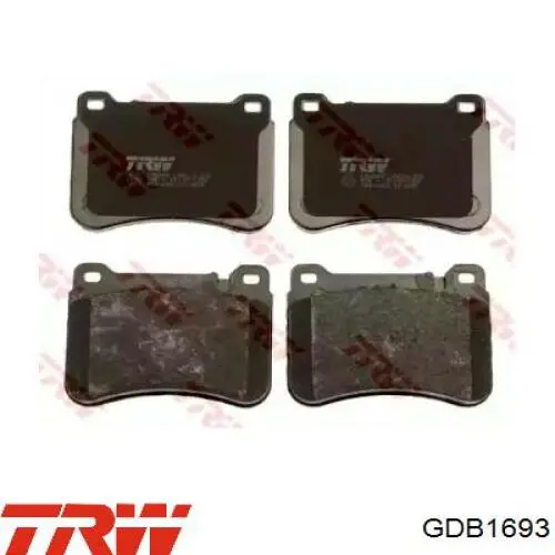 Колодки TRW GDB1693 цена, от 41.36 USD